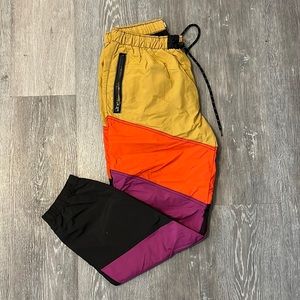 Urban Outfitters colorblocked snowboarding pants